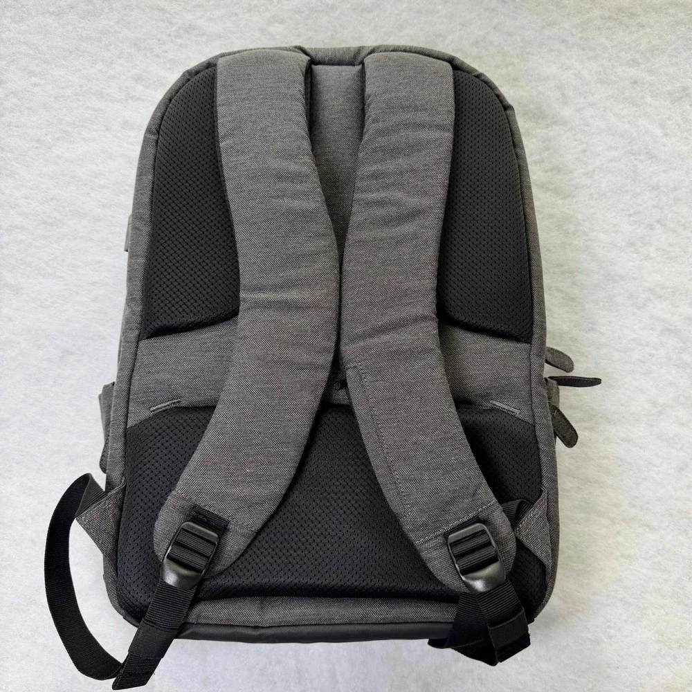 1XD GEAR Tech Laptop Backpack w/ RFID& USB Charging Port NWT‎ Black/Charcoal